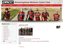 Tablet Screenshot of dmcc.dk